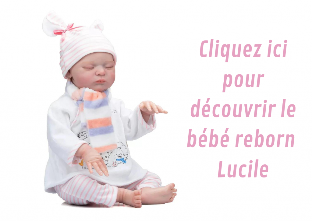 Cette poupée réaliste s'appelle Lucile.